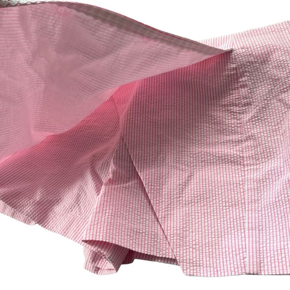 Lilly Pulitzer Izzy skort In Fancy Seersucker Stripe Size 6 - Picture 7 of 7